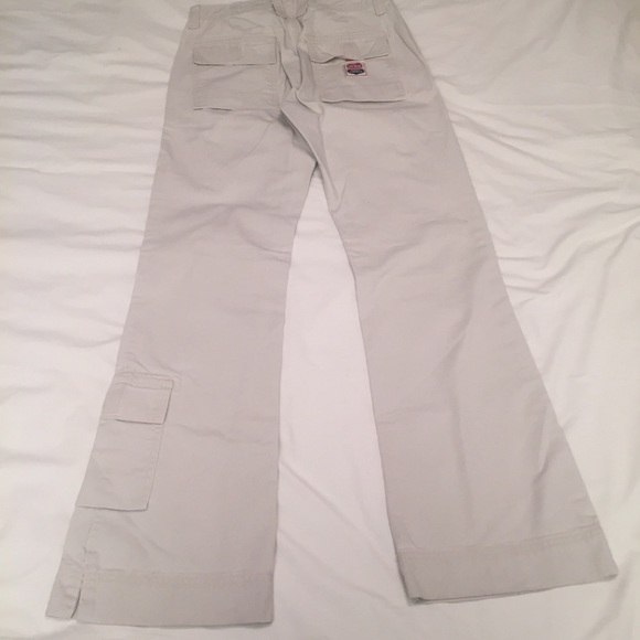 Lucky Brand light tan classic dungarees EUC - Picture 5 of 7